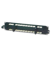 AMP Wire Management Panels with cable clips