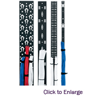 Rear Cable Manager with Mounting Screws & Hex Nuts
