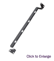 Rear Wire Manager, 6" Deep for 19" Rack