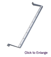 Rear Cable Manager with Mounting Screws & Hex Nuts