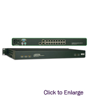 16-Port NetCommander 1U Rackmount Cat5 KVM Switch w/IP