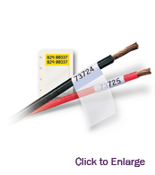 Wire and Cable Markers - Self Laminating Brady Labels
